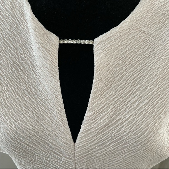 Pretty blush and silvery dress - Picture 4 of 7